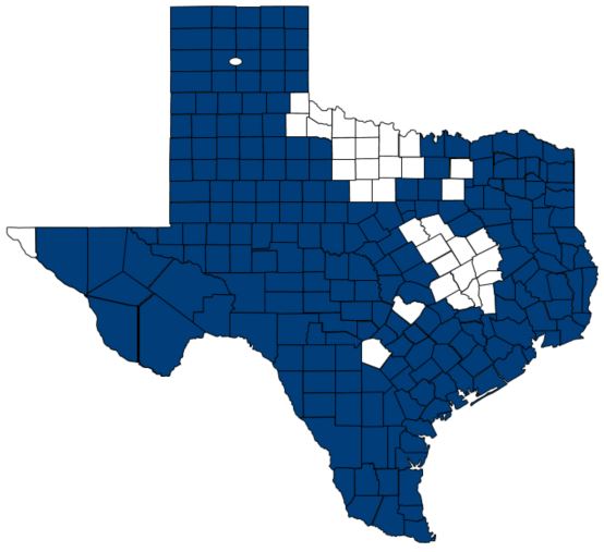 THDSN Coverage Map for TDHSN Webpage (2) – Texas Homeless Network